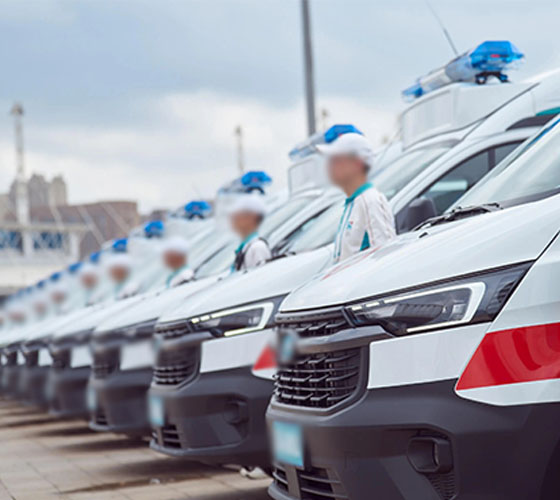 泾川县服务车队展示